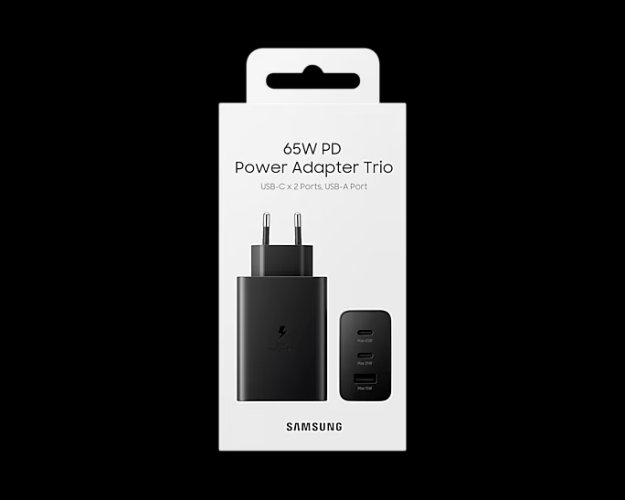 65W Power Adapter Trio