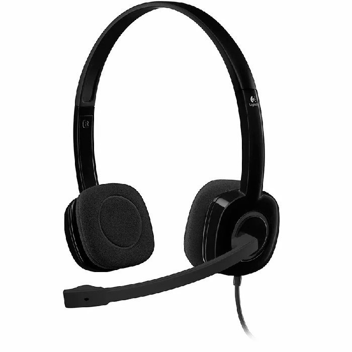 Logitech H151 Headset, Black