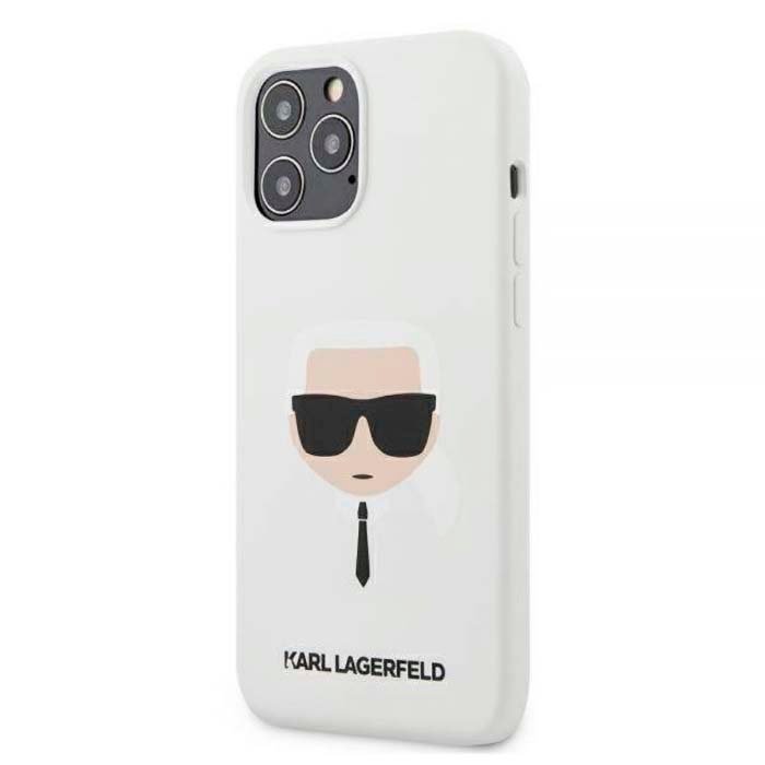 iPhone 12 Pro Karl Lagerfeld Silicone Case White