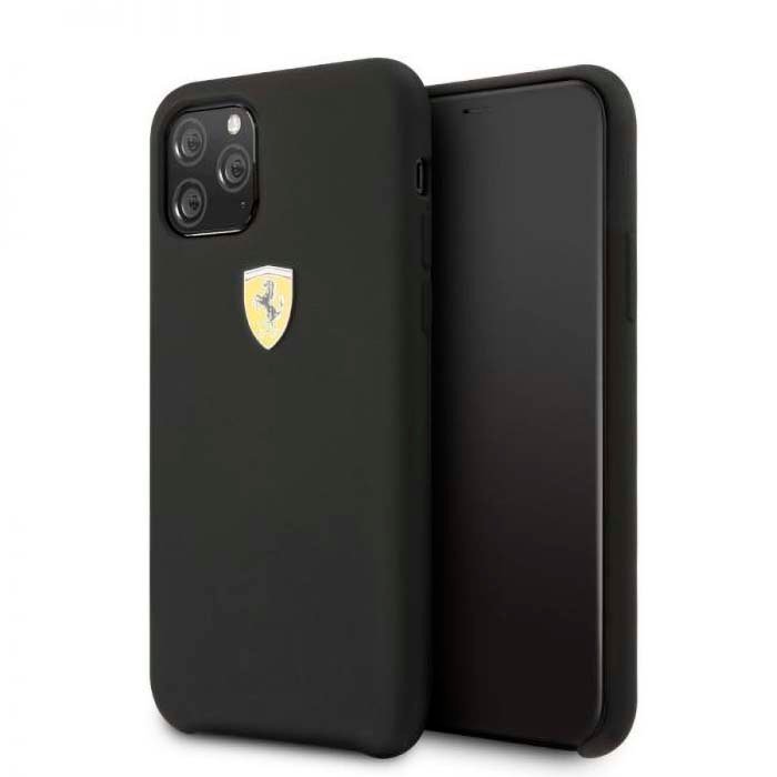 iPhone 11 Pro Ferrari SF Logo Shield Black