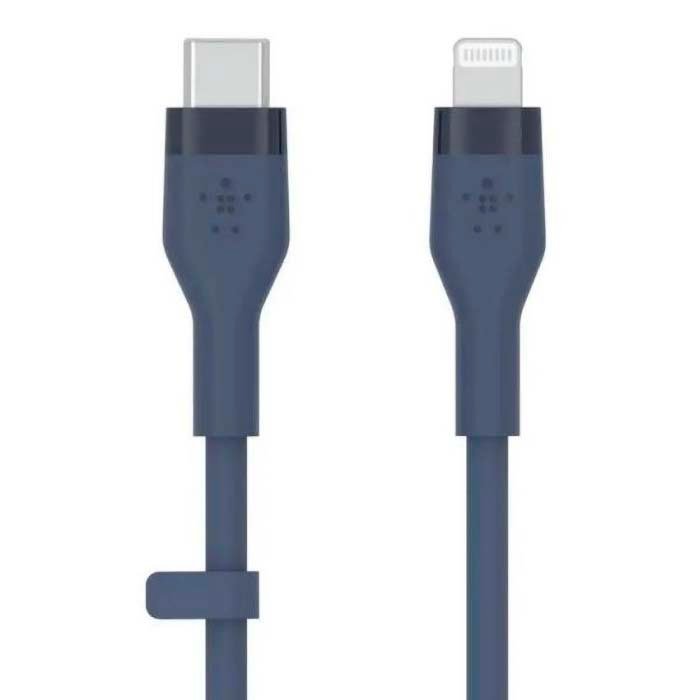 Cable Type-C to Lightning Belkin BOOST CHARGE Flex Connector Soft-Touch 1M Blue