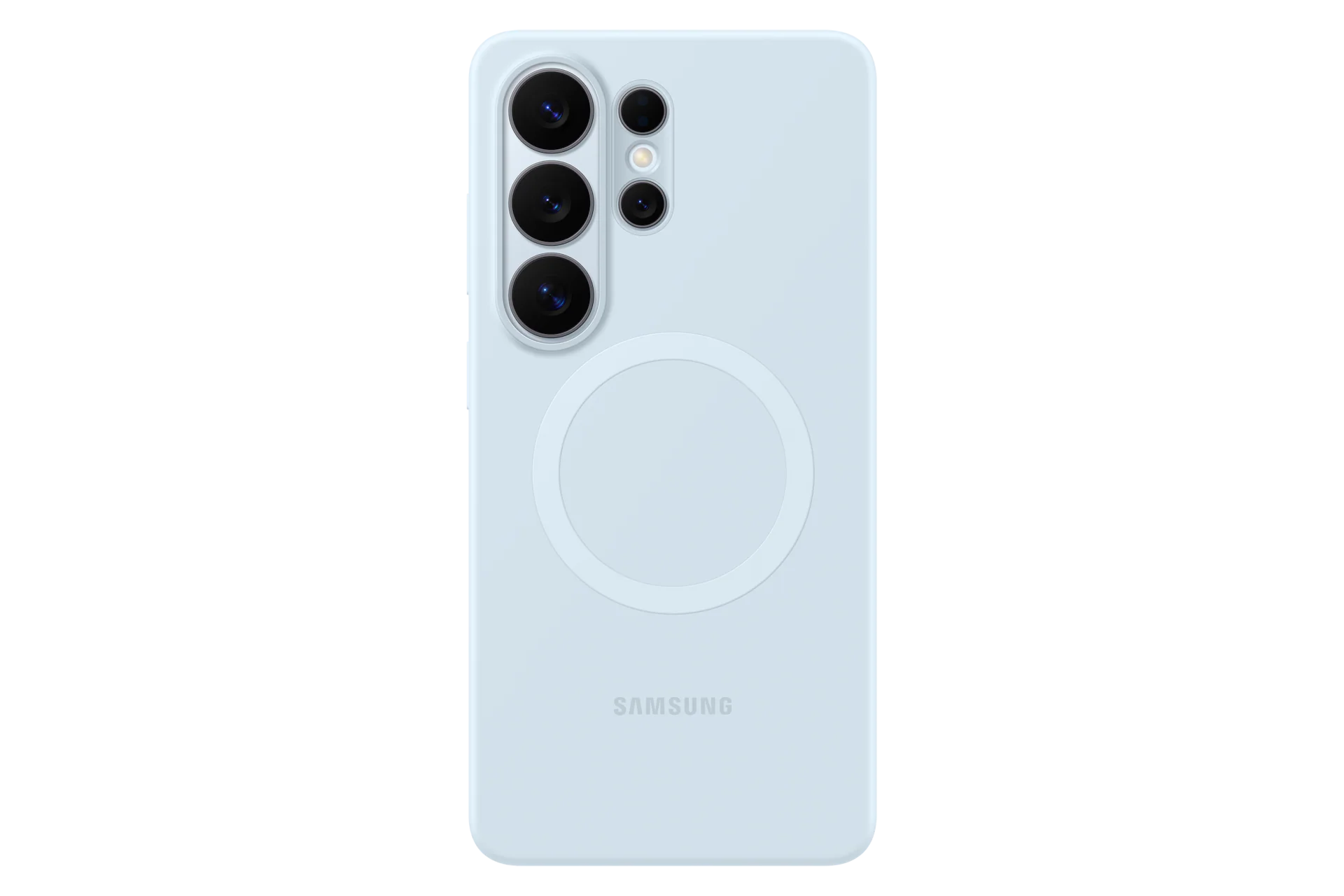 Galaxy S26 Ultra Silicone Magnet Case, Light Blue