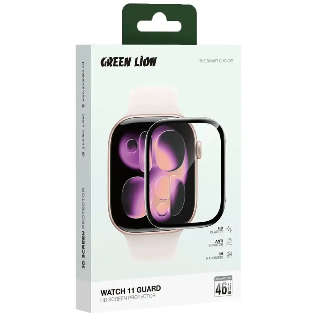 GREEN LION APPLE WATCH 11 HD SCREEN PROTECTOR 46mm