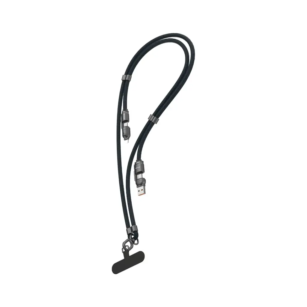Green Lion 4 in 1 Braided Lanyard Cable